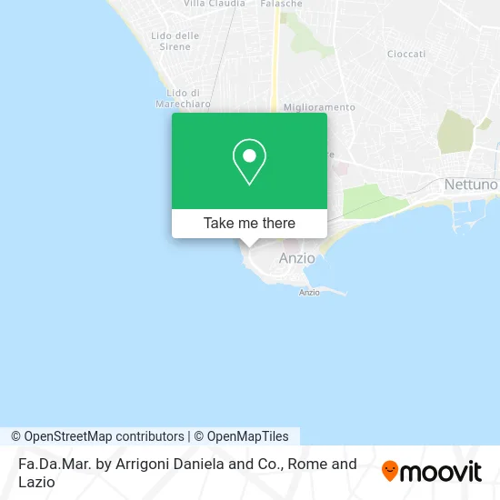 Fa.Da.Mar. by Arrigoni Daniela and Co. map