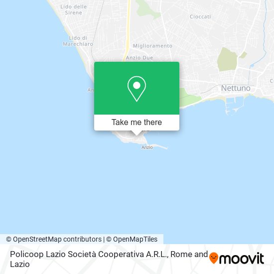 Policoop Lazio Società Cooperativa A.R.L. map
