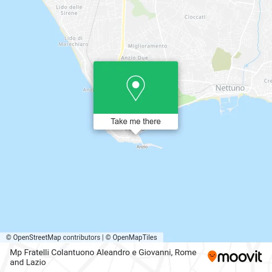 Colantuono Brothers map