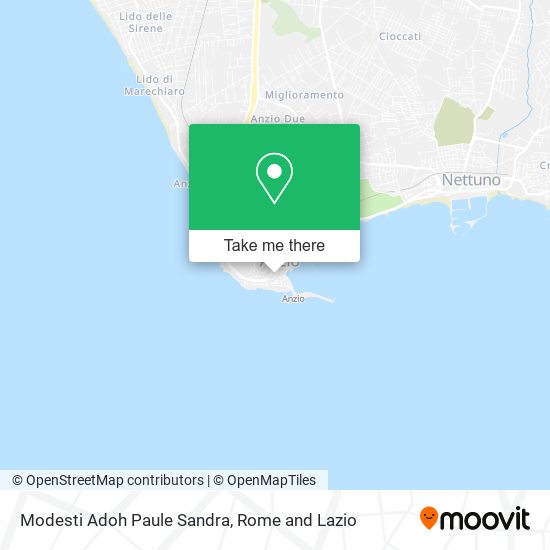 Modesti Adoh Paule Sandra map