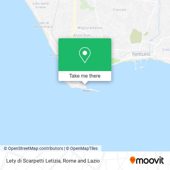 Lety di Scarpetti Letizia map