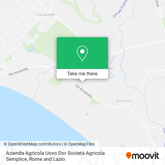 Azienda Agricola Uovo Dor Società Agricola Semplice map