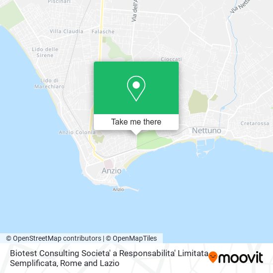 Biotest Consulting Societa' a Responsabilita' Limitata Semplificata map
