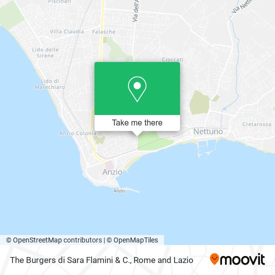 The Burgers di Sara Flamini & C. map
