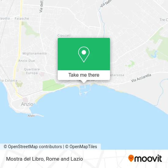 Mostra del Libro map