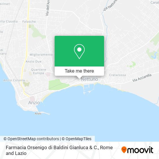 Farmacia Orsenigo di Baldini Gianluca & C. map