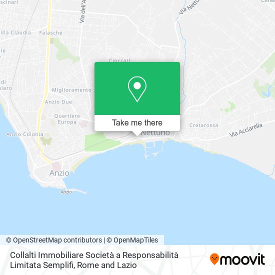 Collalti Immobiliare Società a Responsabilità Limitata Semplifi map