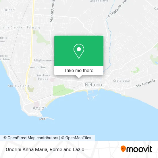 Onorini Anna Maria map