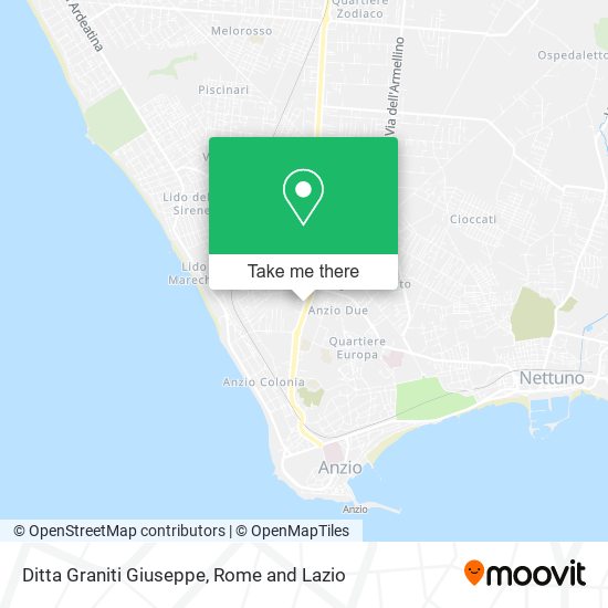 Ditta Graniti Giuseppe map