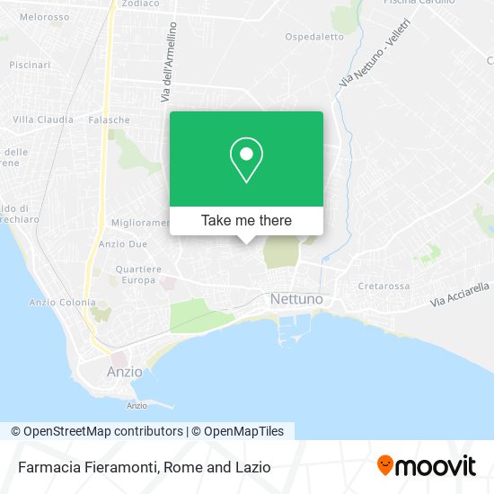 Farmacia Fieramonti map