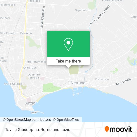 Tavilla Giuseppina map