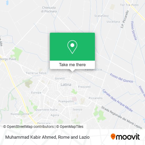 Muhammad Kabir Ahmed map