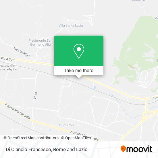 Di Ciancio Francesco map