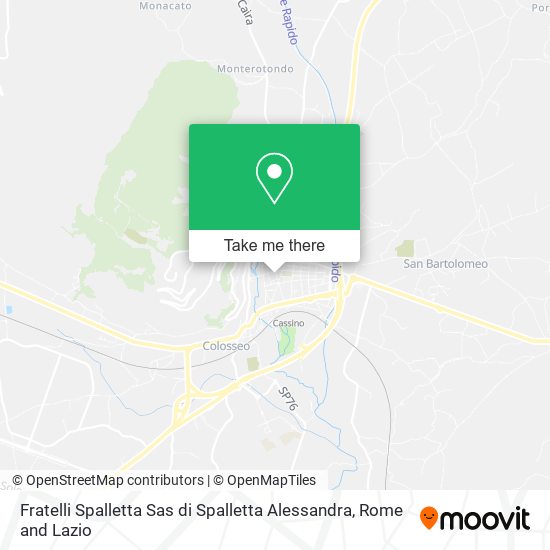 Fratelli Spalletta Sas di Spalletta Alessandra map