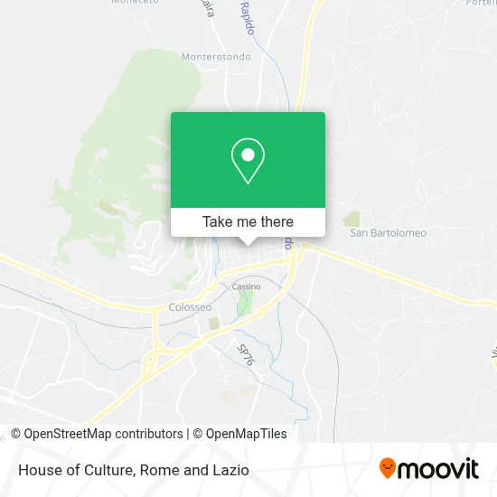 House of Culture map