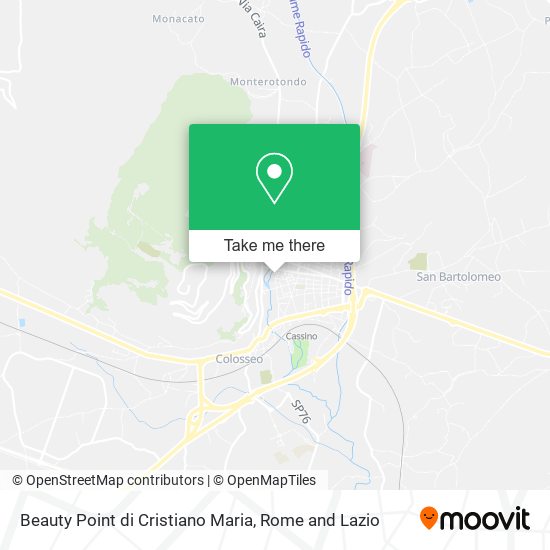 Beauty Point di Cristiano Maria map