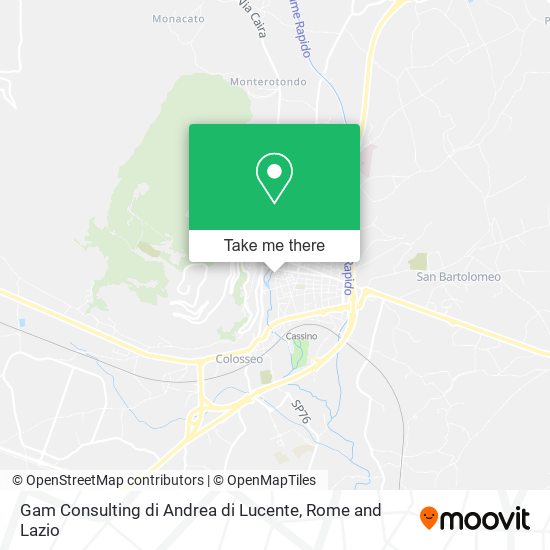 Gam Consulting di Andrea di Lucente map