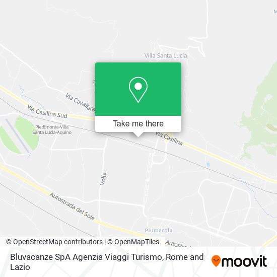 Bluvacanze SpA Agenzia Viaggi Turismo map