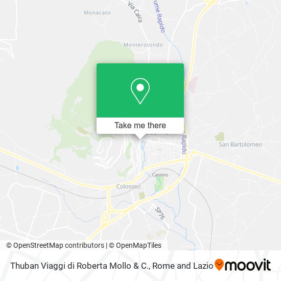 Thuban Viaggi di Roberta Mollo & C. map