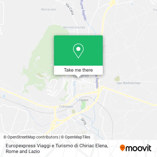Europexpress Viaggi e Turismo di Chiriac Elena map