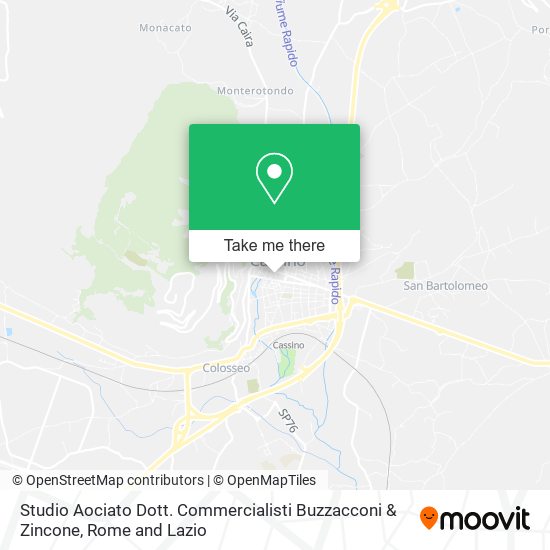 Studio Aociato Dott. Commercialisti Buzzacconi & Zincone map