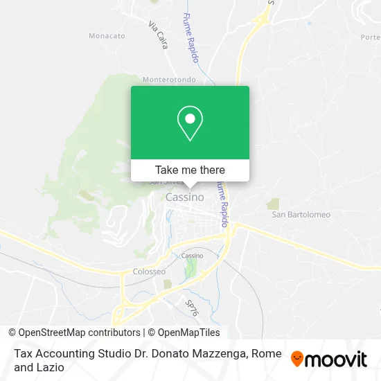 Tax Accounting Studio Dr. Donato Mazzenga map