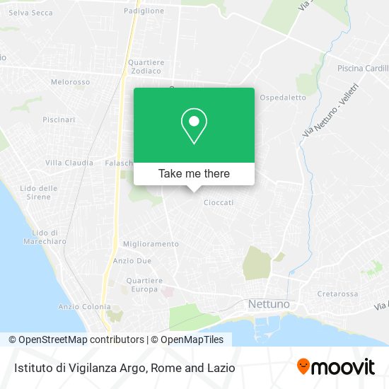 Istituto di Vigilanza Argo map