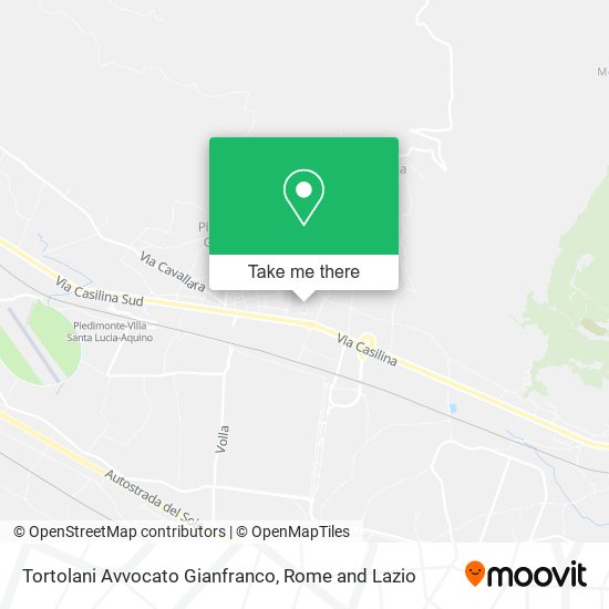 Tortolani Avvocato Gianfranco map