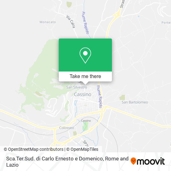 Sca.Ter.Sud. di Carlo Ernesto e Domenico map