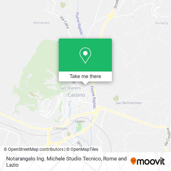 Notarangelo Ing. Michele Studio Tecnico map