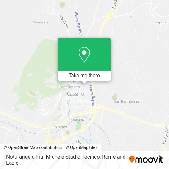 Notarangelo Ing. Michele Studio Tecnico map