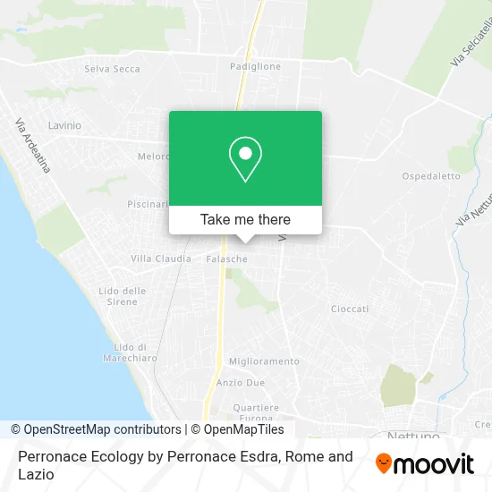 Perronace Ecology by Perronace Esdra map