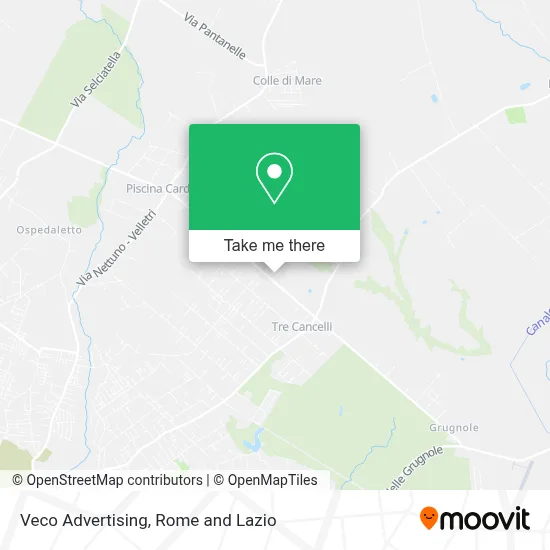 Veco Advertising map