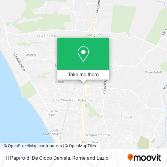 Il Papiro di De Cicco Daniela map