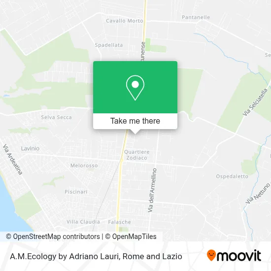 A.M.Ecology by Adriano Lauri map