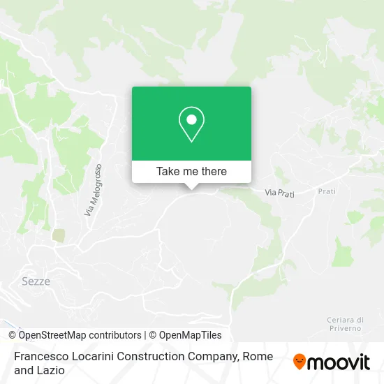 Francesco Locarini Construction Company map