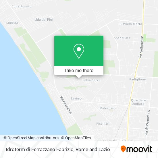 Idroterm di Ferrazzano Fabrizio map