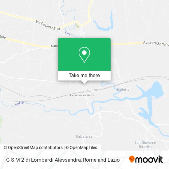 G S M 2 di Lombardi Alessandra map