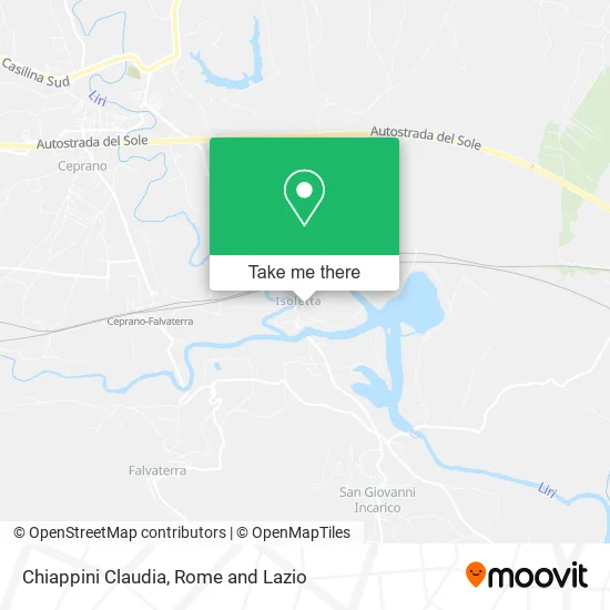 Chiappini Claudia map