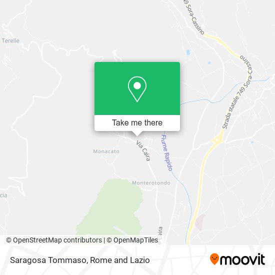 Saragosa Tommaso map