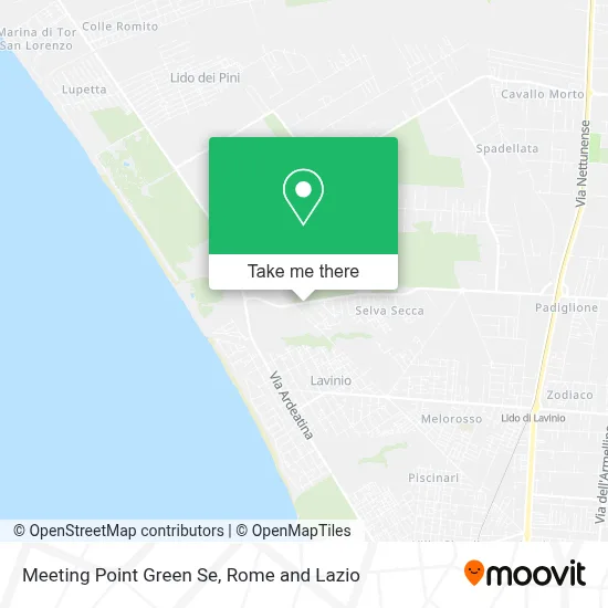 Meeting Point Green Se map