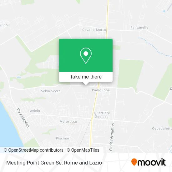 Meeting Point Green Se map