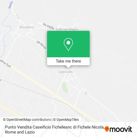 Punto Vendita Caseificio Fichelesnc di Fichele Nicola map