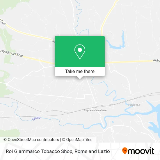 Roi Giammarco Tobacco Shop map