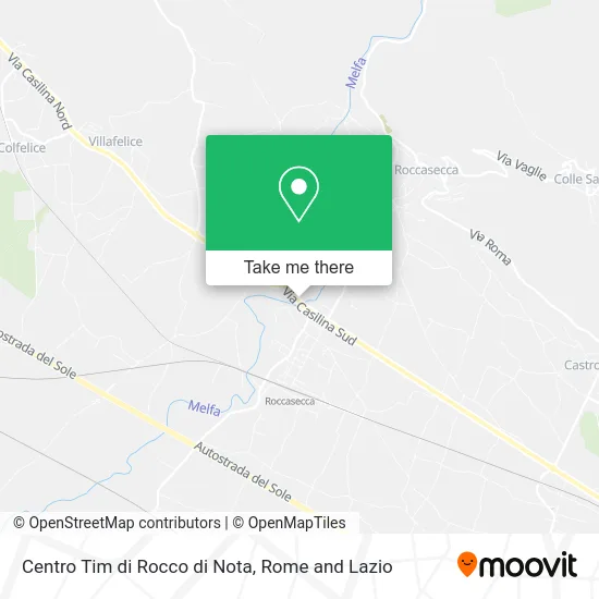 Centro Tim di Rocco di Nota map