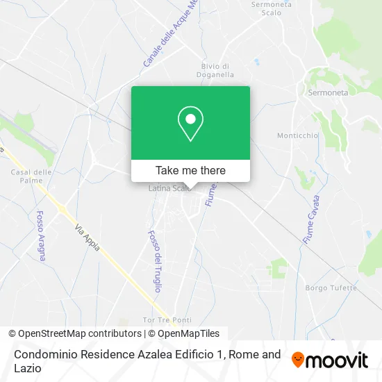 Condominio Residence Azalea Edificio 1 map
