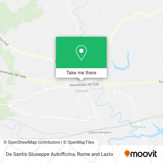 De Santis Giuseppe Auto Repair map
