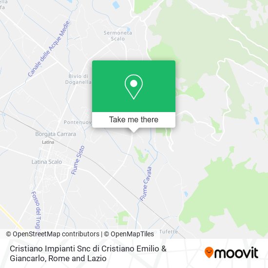 Cristiano Impianti Snc di Cristiano Emilio & Giancarlo map