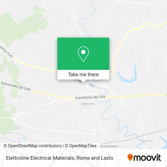 Elettroline Electrical Materials map