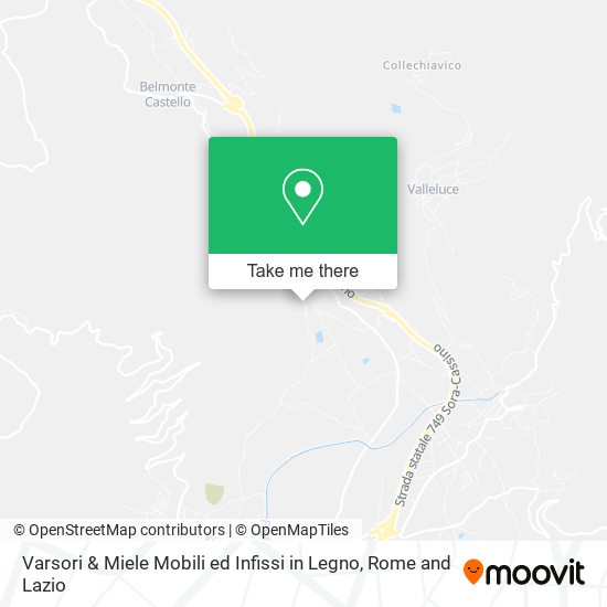 Varsori & Miele Mobili ed Infissi in Legno map